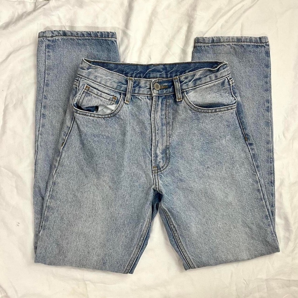 John Galt brandy Melville high waisted straight leg jeans